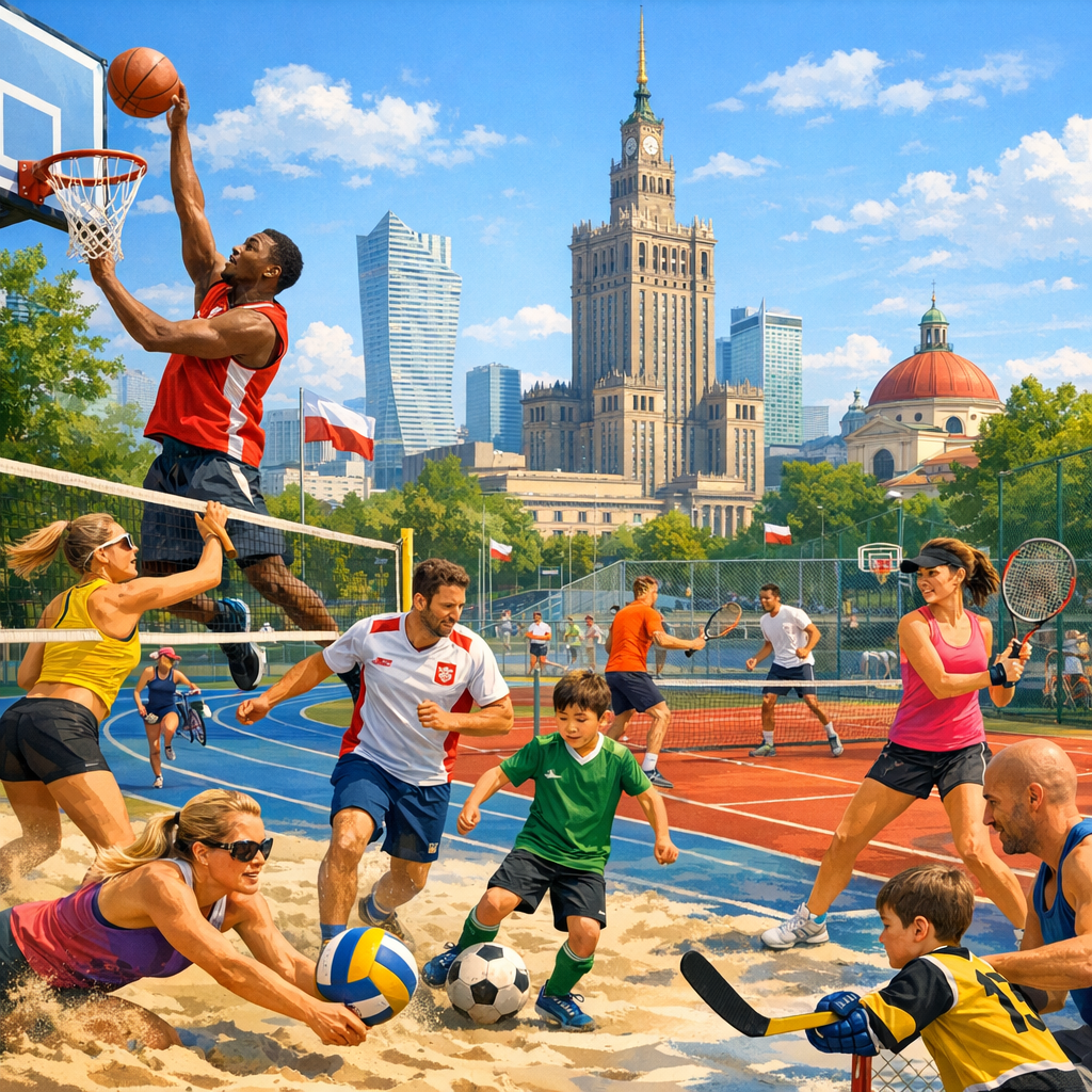 Warsaw’s Diverse Sports Scene: From National Teams to Local Clubs